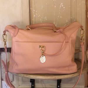 Pink Sutton Satchel Leather Henri Bendel Bag